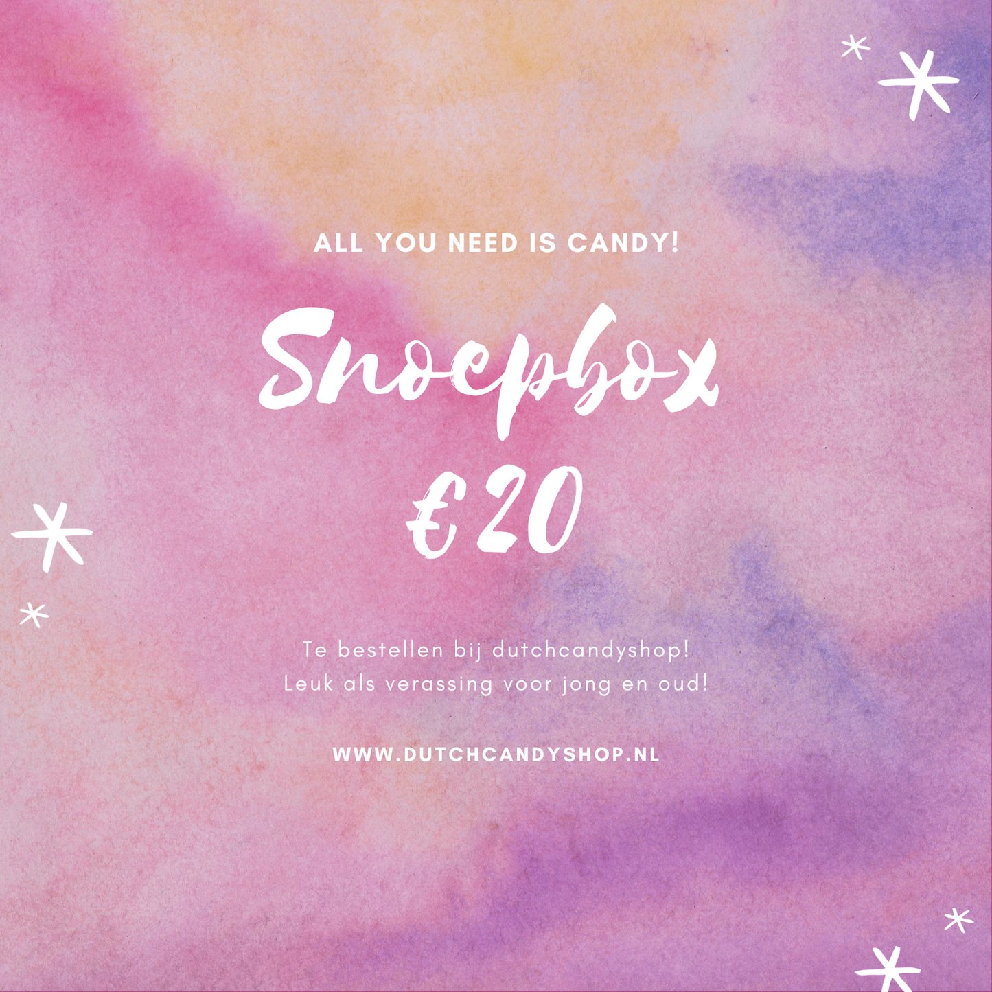 Snoepbox €20