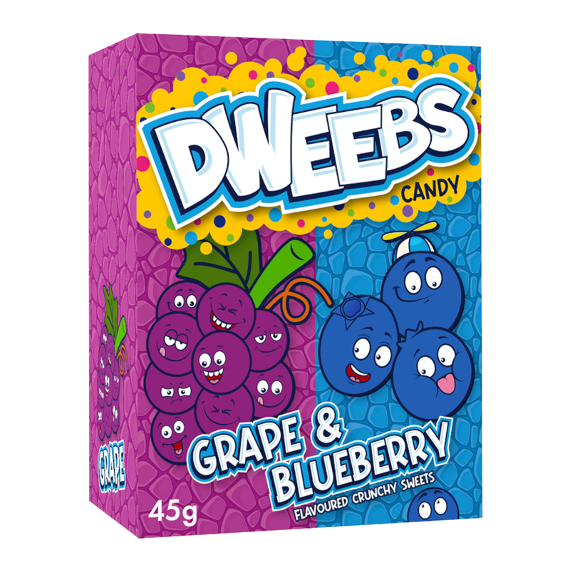 Dweebs grape & blueberry 45gr