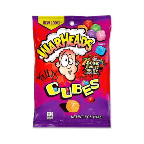 Warheads Chewy Cubes